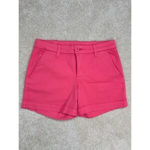 Kut From The Kloth Trouser Shorts Coral Pink Size 4 Flat Front Casual Summer